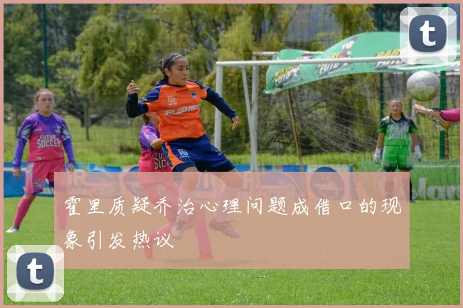 霍里质疑乔治心理问题成借口的现象引发热议